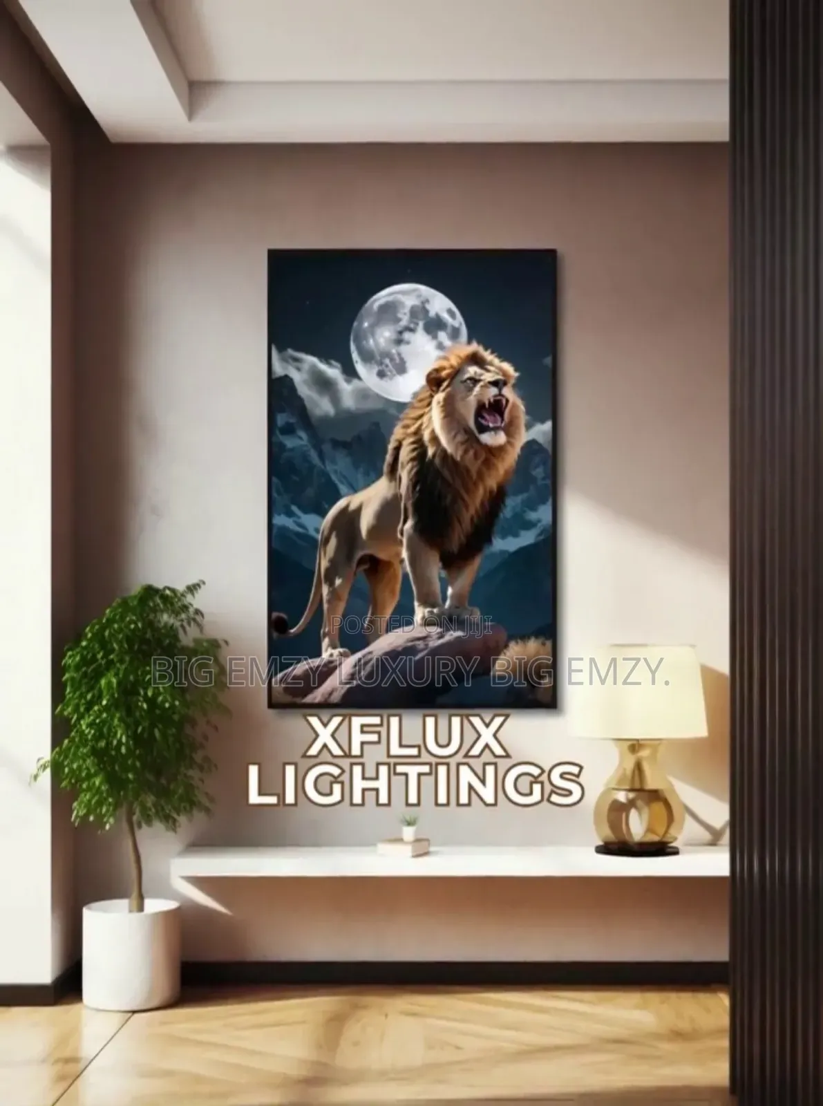 Lion Modern Led Decors