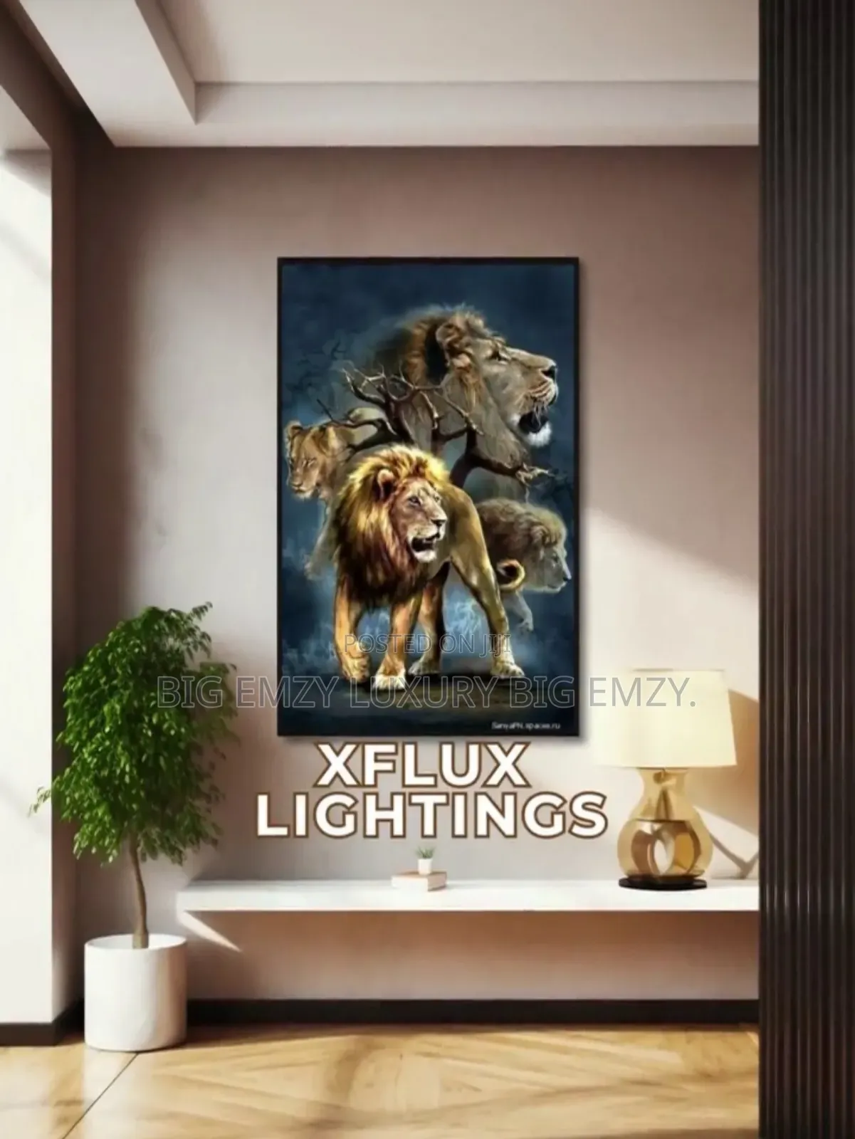 Lion Modern Led Decors