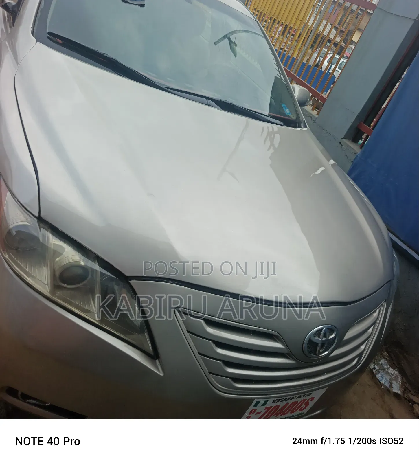 Toyota Camry 2007 Gold