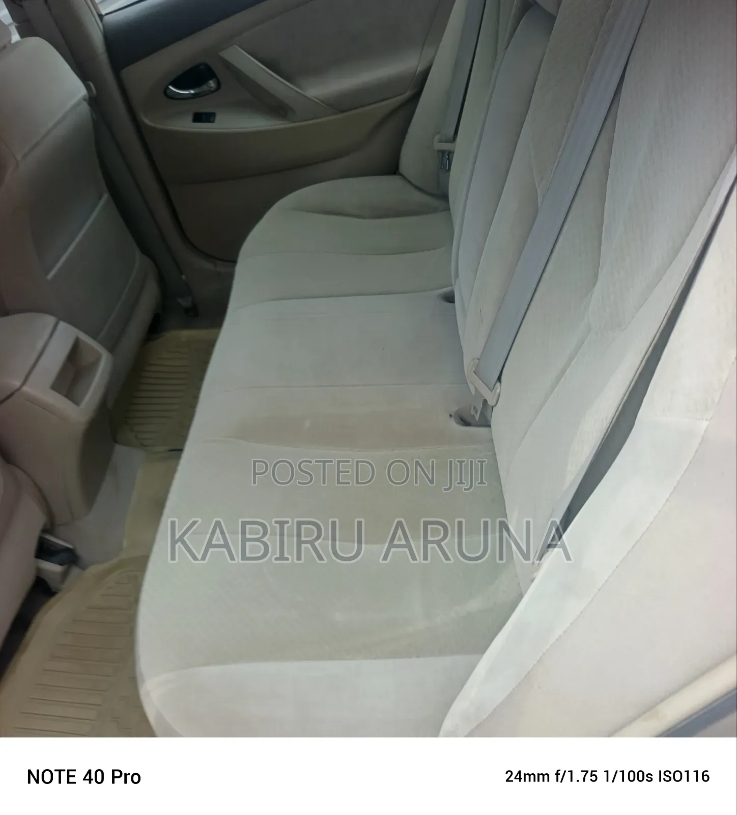 Toyota Camry 2007 Gold