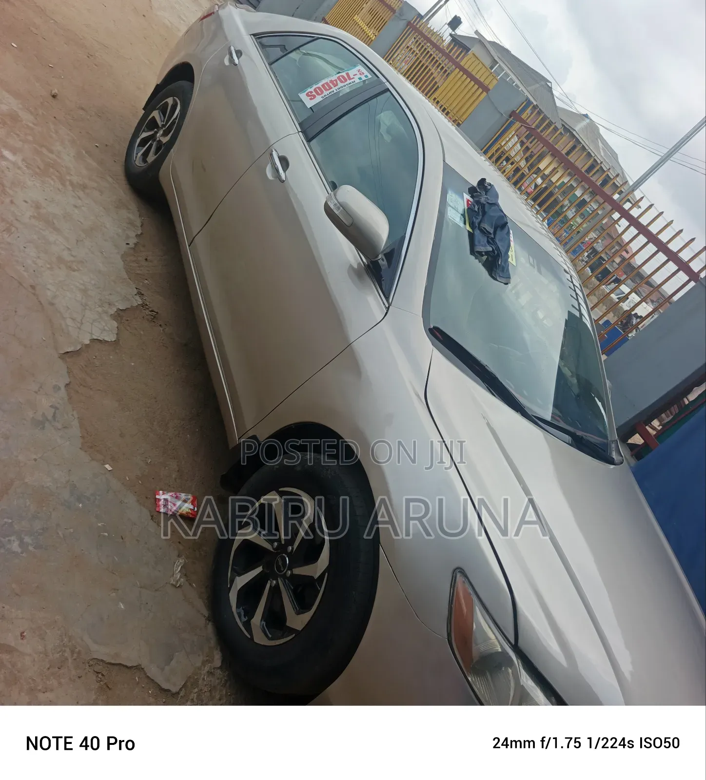 Toyota Camry 2007 Gold