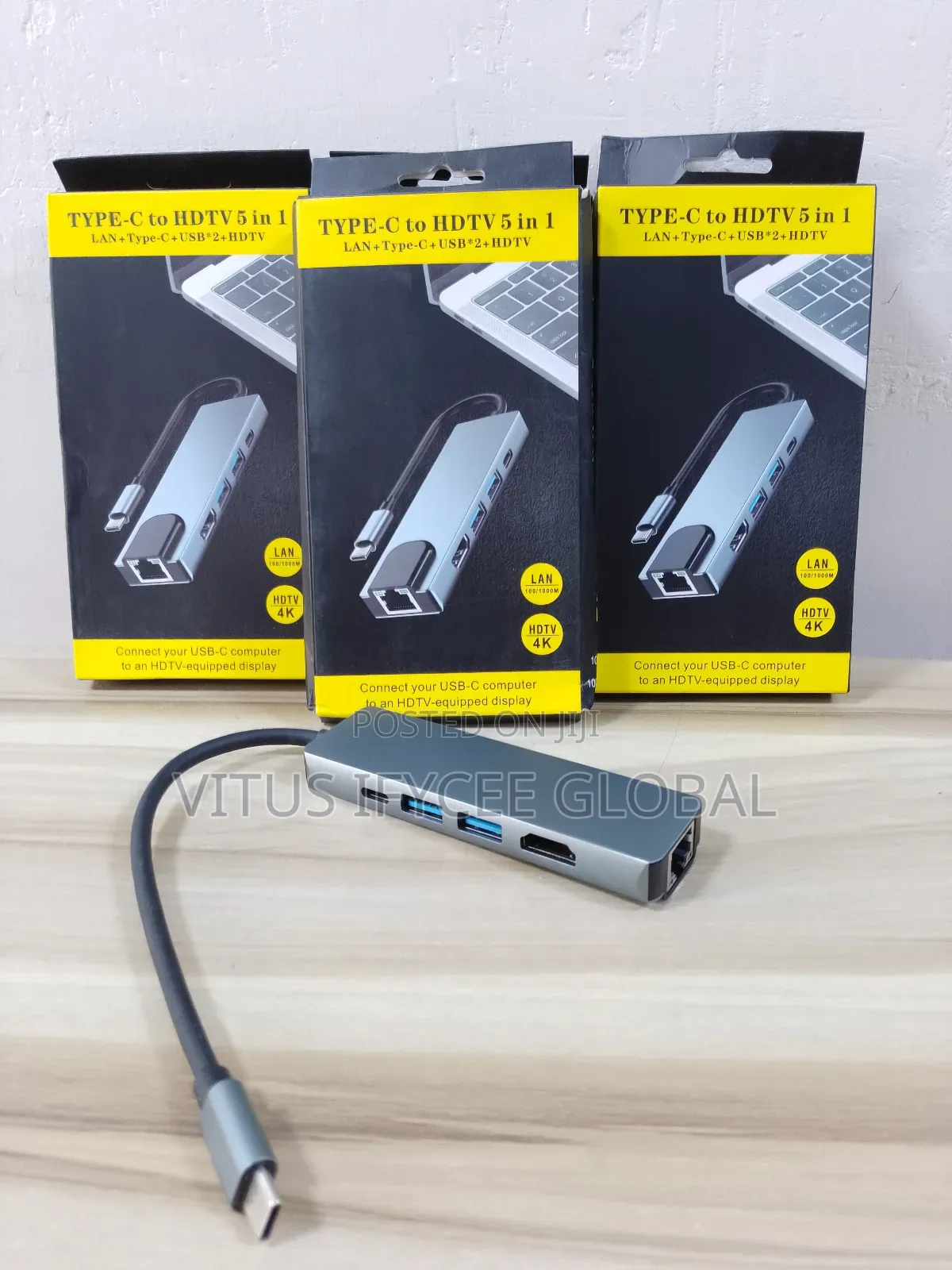 Type C 5 in 1 Adepter