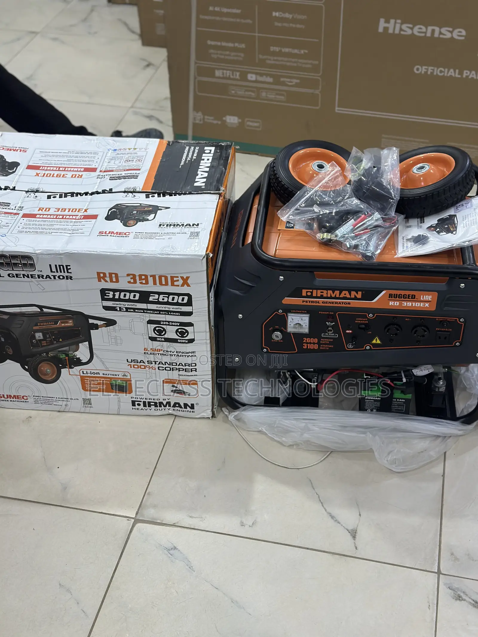 Firman Rd3910ex Petrol Generator – Standard Model