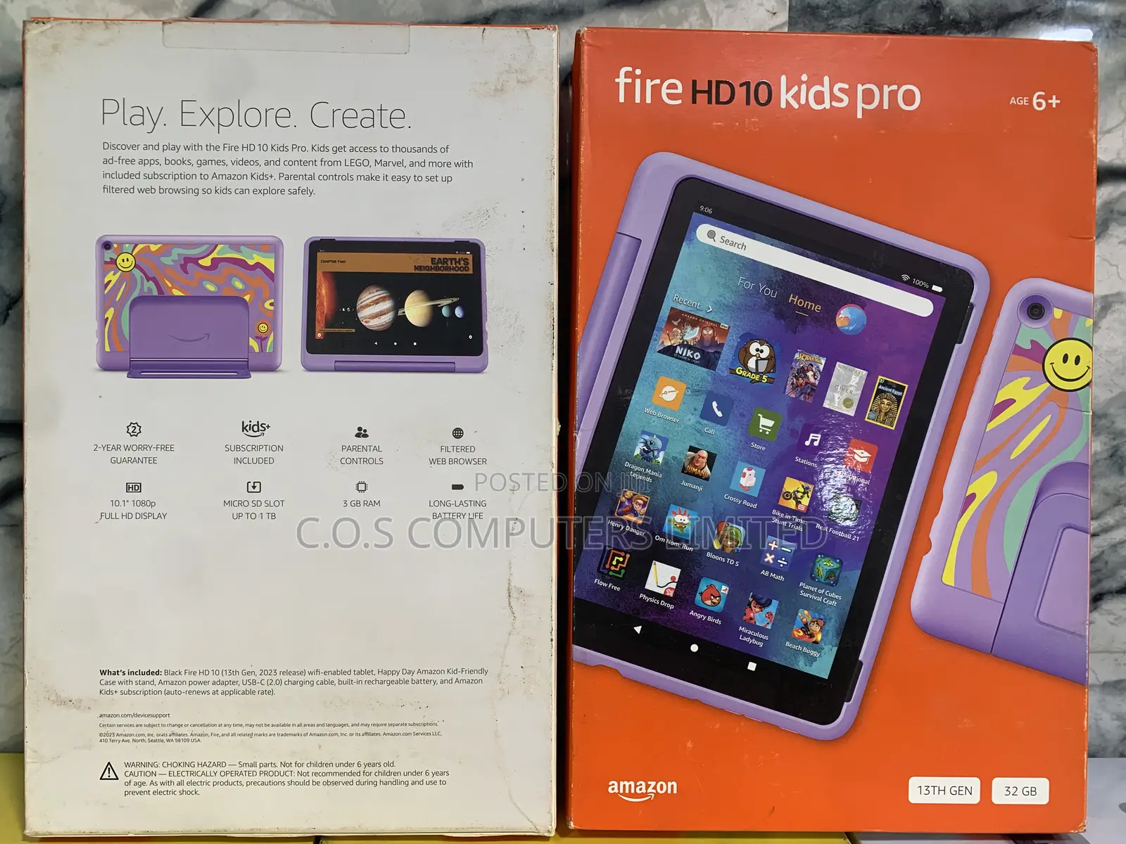 New Amazon Fire HD 10 Kids Pro 32 GB