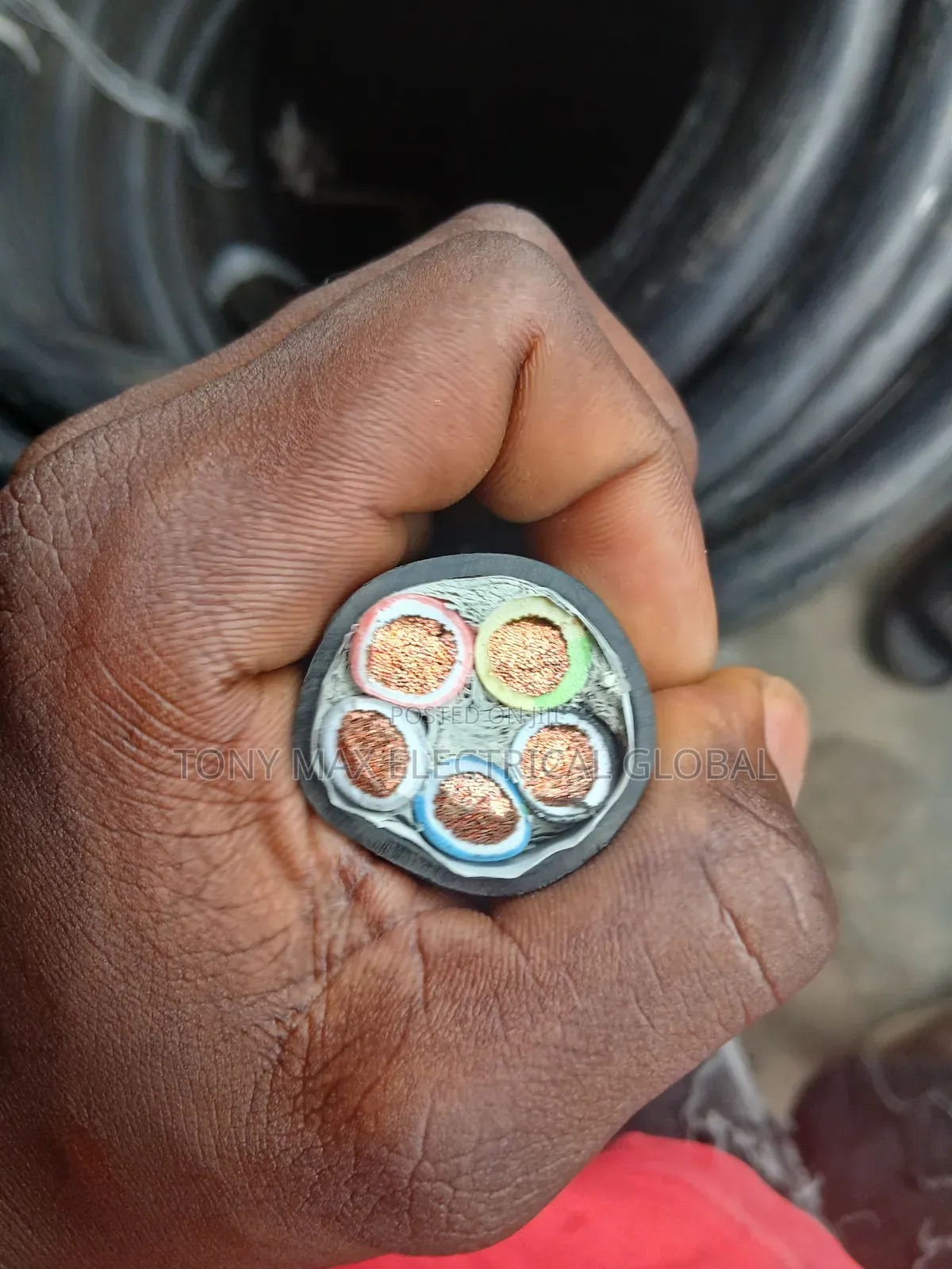 35mm 5core Electric Cable Flexible
