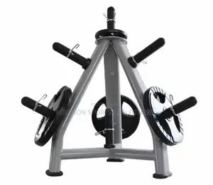 Commercial Olympic Barbell Plate Rack