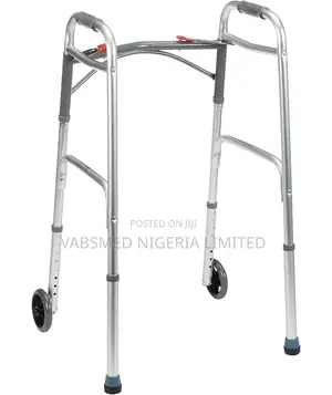 Adjustable Folding Walker With Wheels