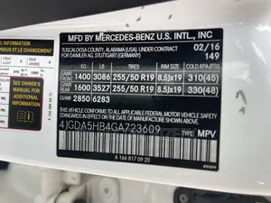 Mercedes-Benz GLE-Class GLE 350d 4MATIC 2016 White