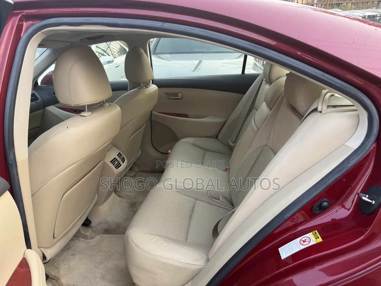 Lexus ES 350 2008 Red