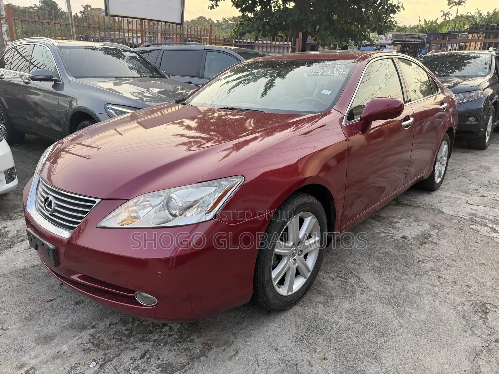 Lexus ES 350 2008 Red
