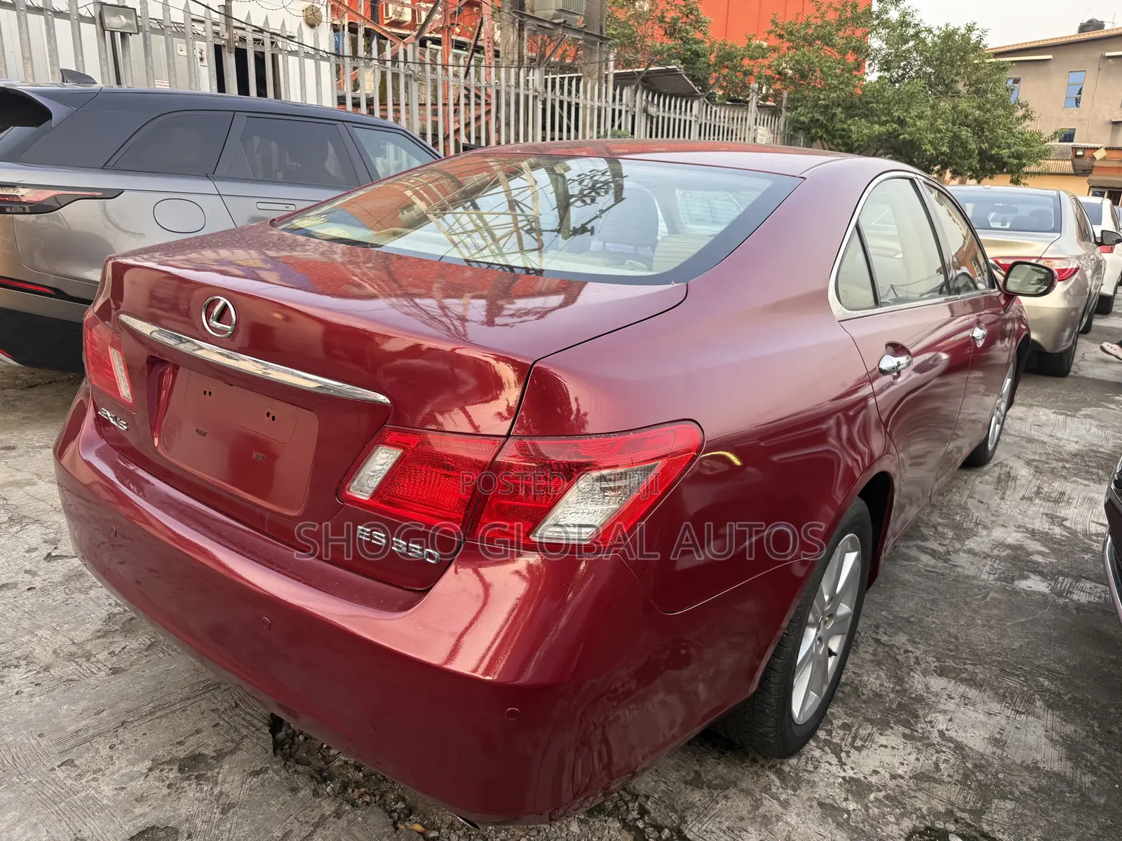 Lexus ES 350 2008 Red