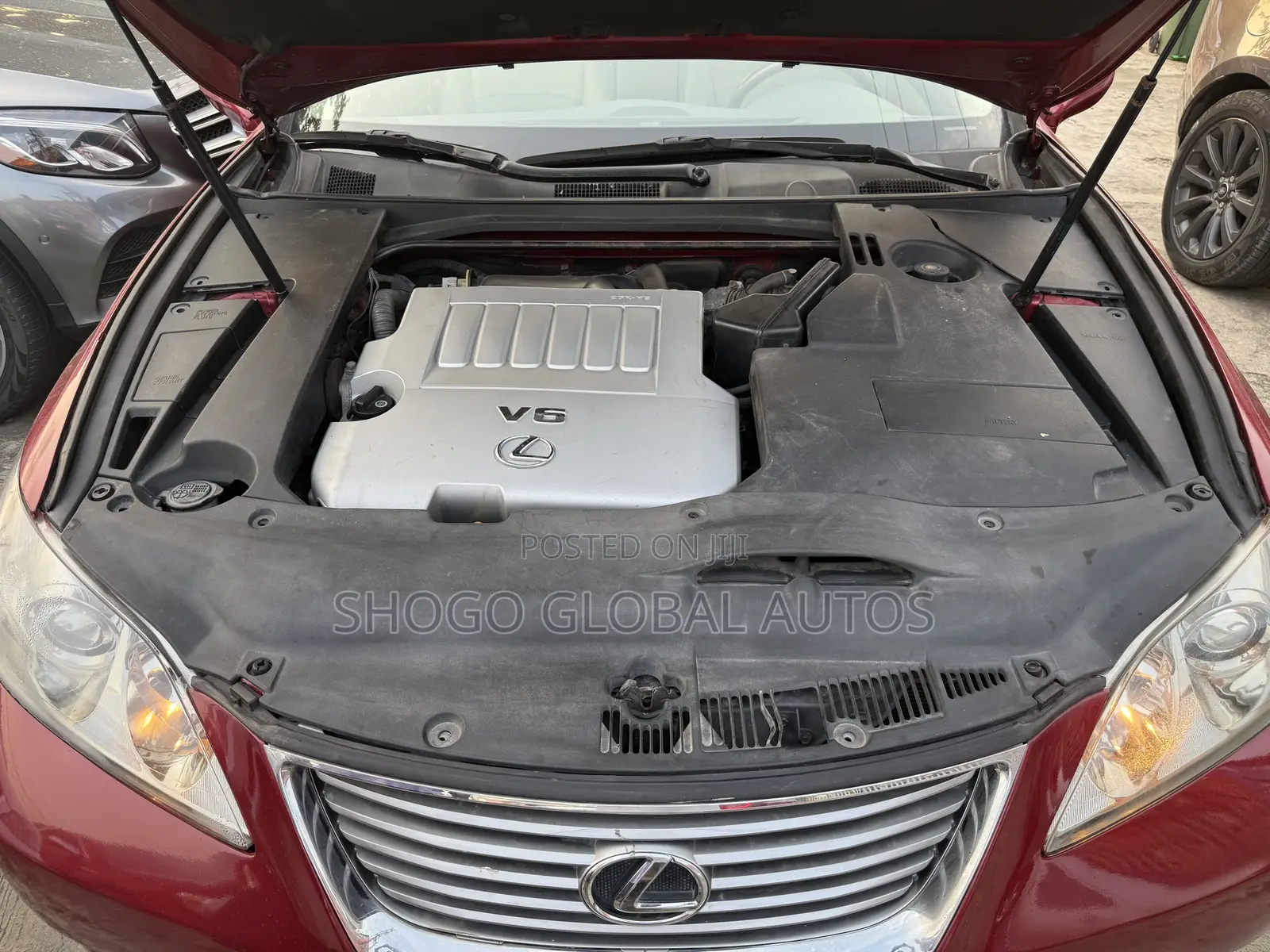 Lexus ES 350 2008 Red