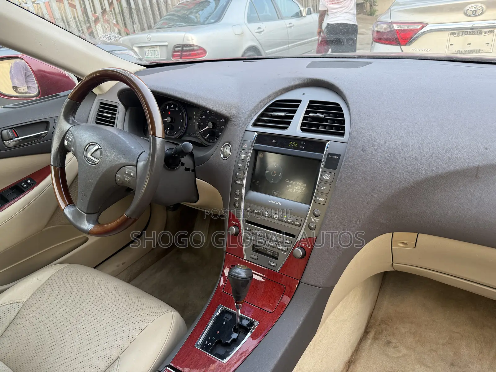 Lexus ES 350 2008 Red