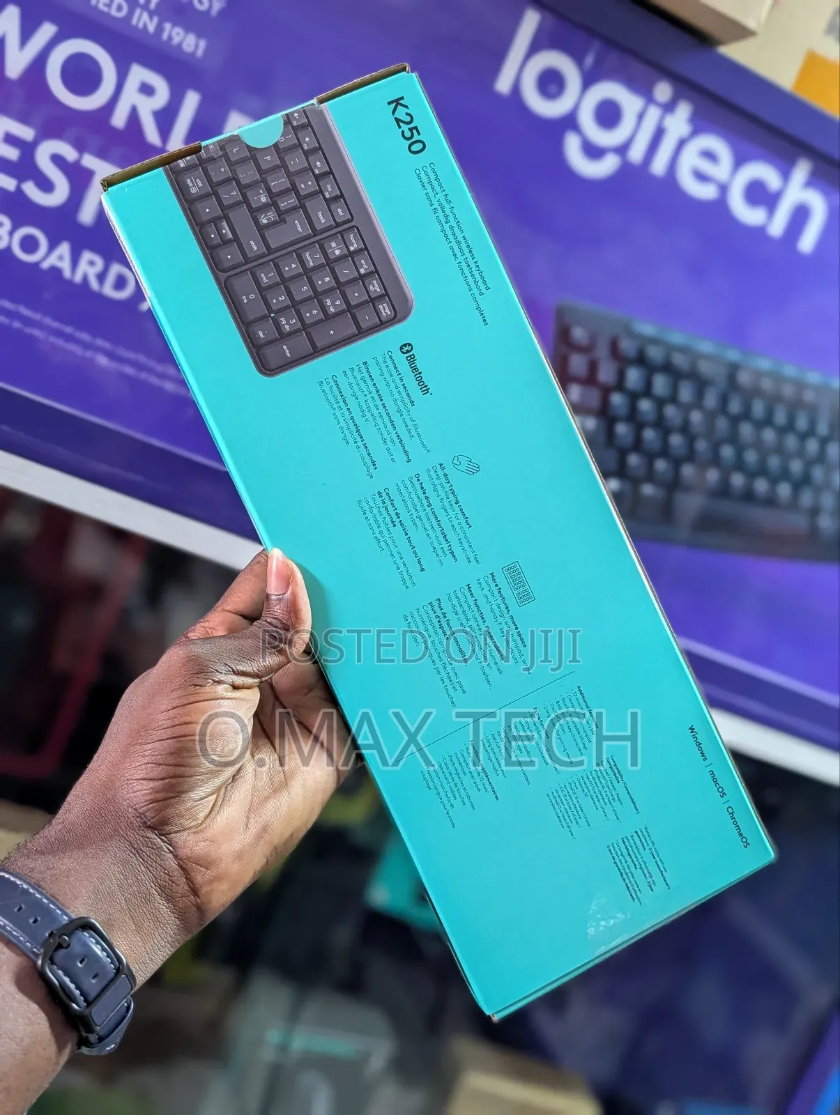 K250 Compact Bluetooth® Wireless Keyboard