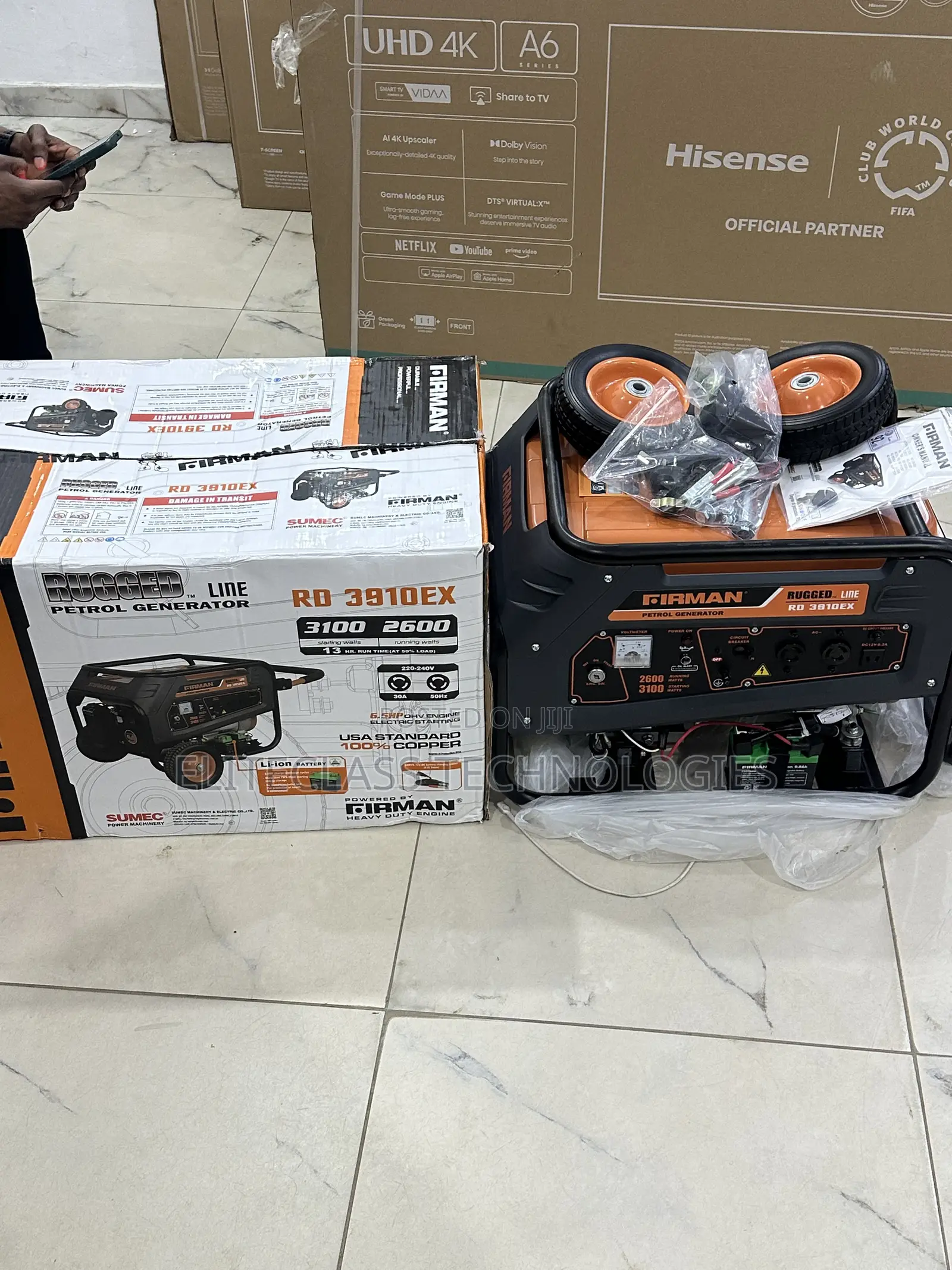 Firman Rd3910ex Portable Generator