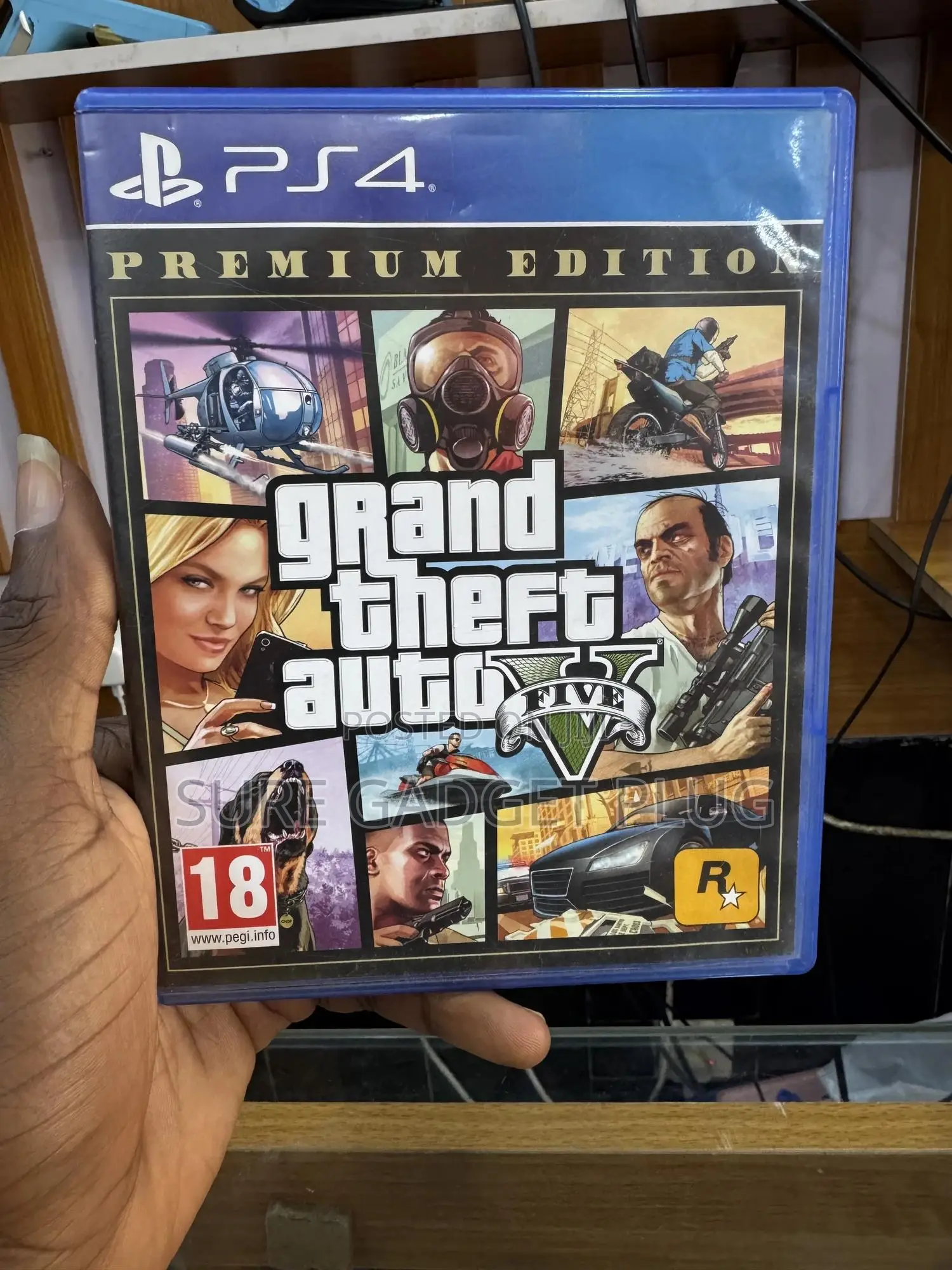 Gta5 Ps4 Disc