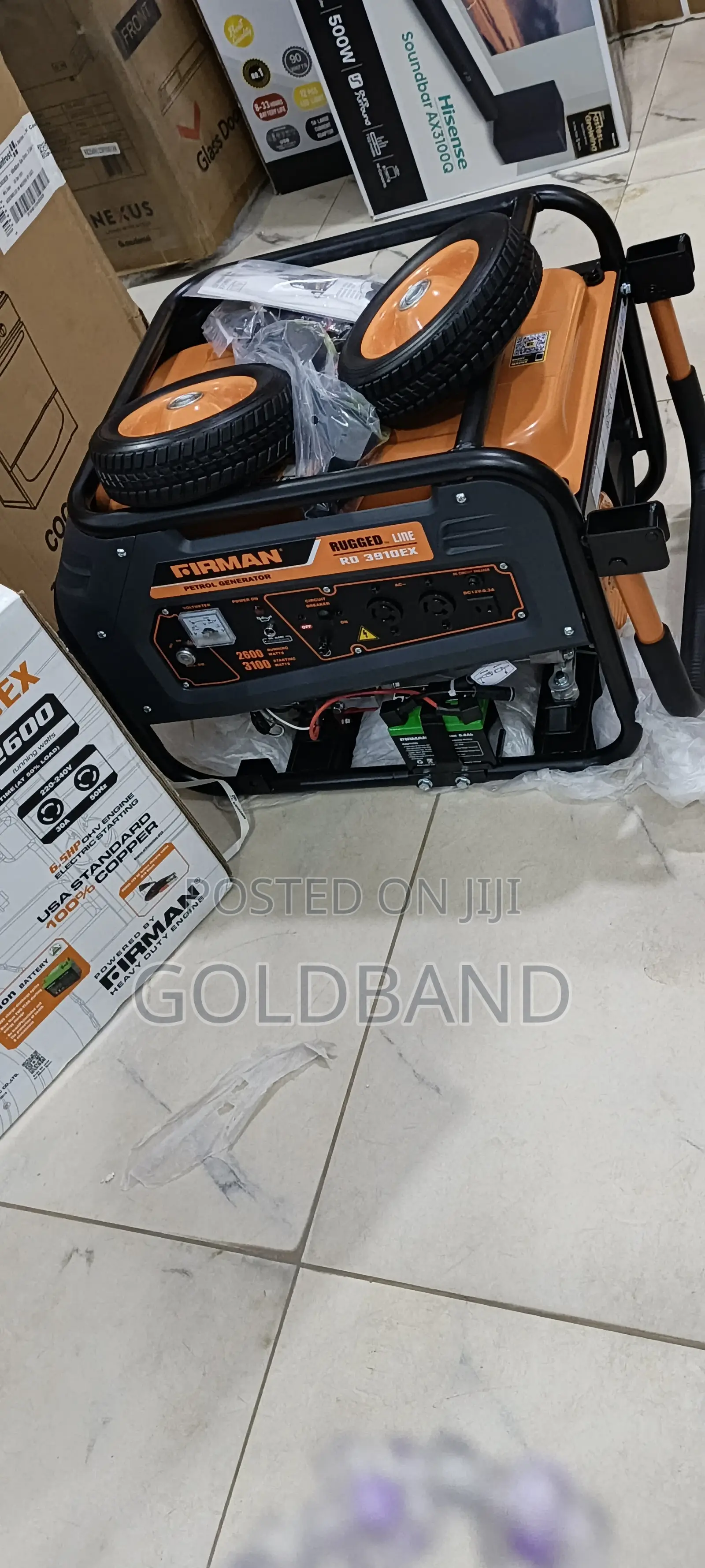 Sumec Firman 3.1kva Rd3910ex Electric Start Generator