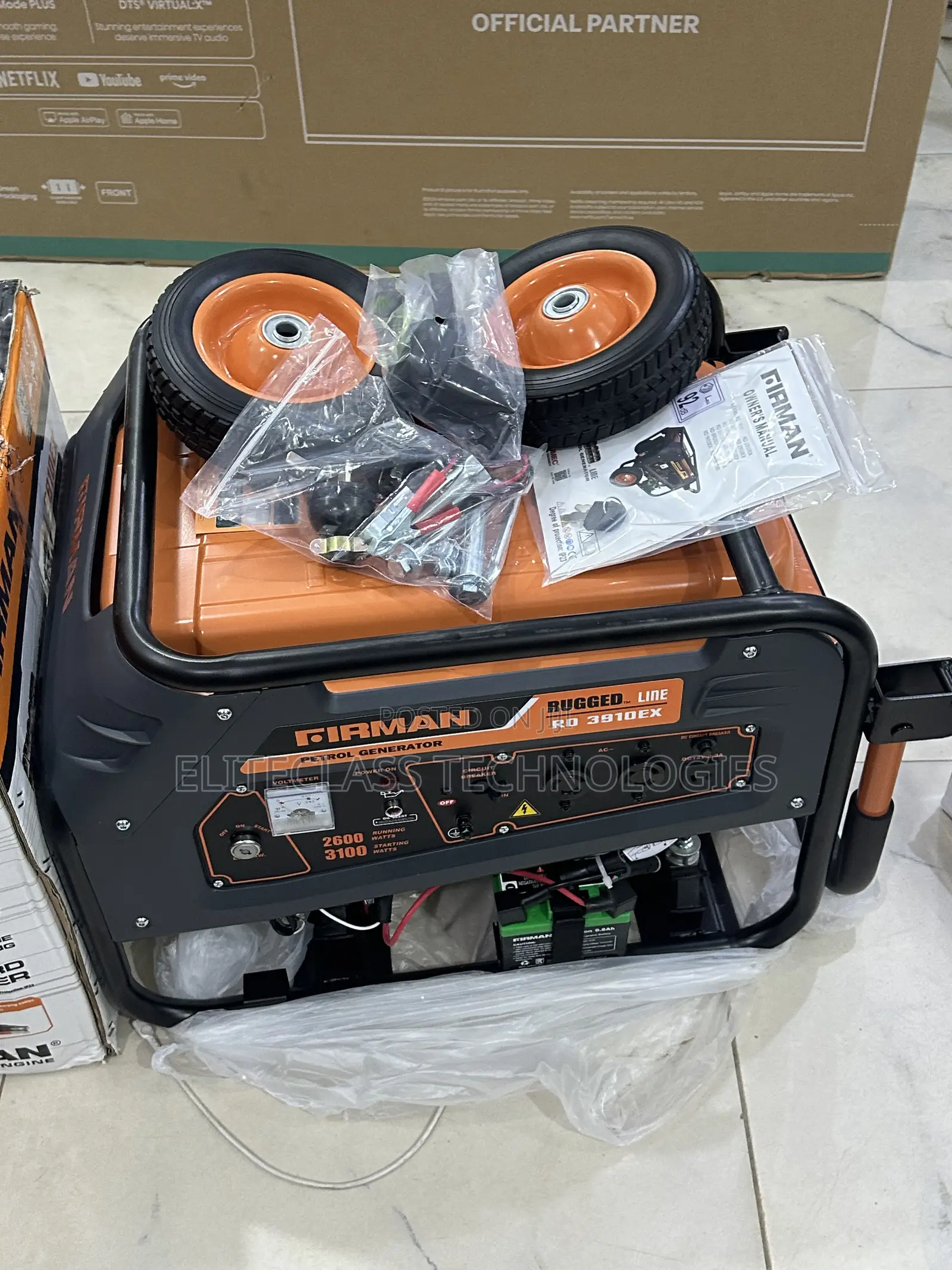Firman Rd3910ex Home Power Unit Generator
