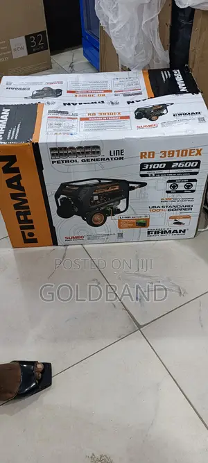 Sumec Firman 3.1kva Rd3910ex Portable Power Generator