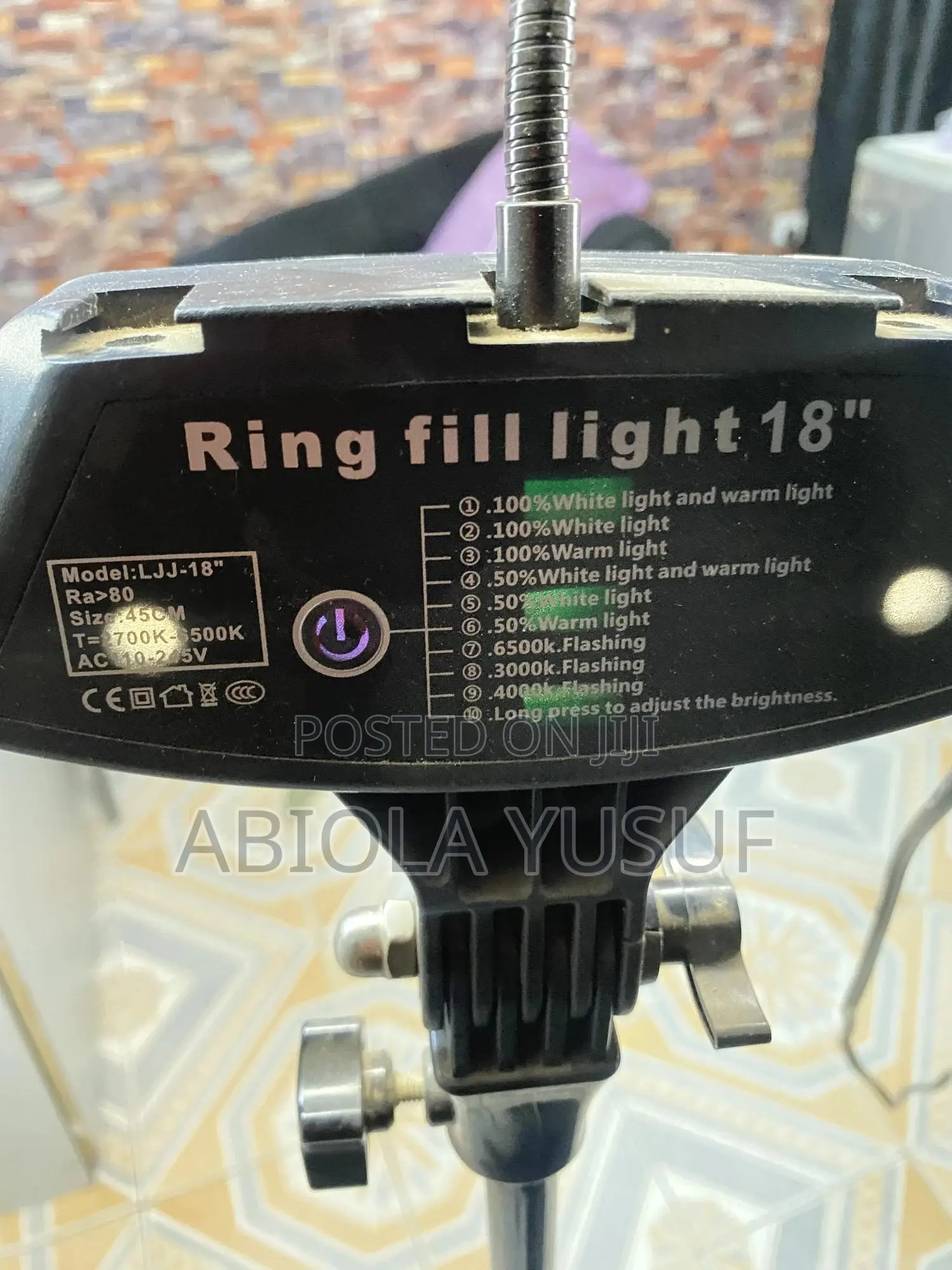 18 Inches Ring Light
