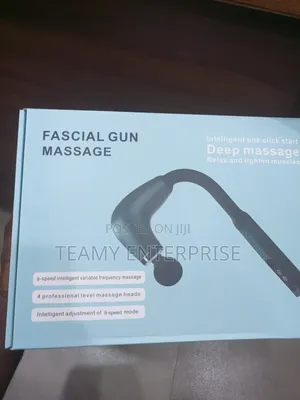 Long Facial Gun Deep Massager With Extended Handle