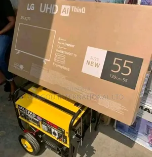 Uhd High Definition Lg 55inches Smart Tv With 2 Years Warranty