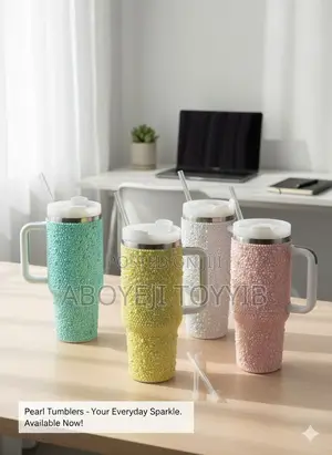 1200ml Pearl Vacuum Coffee Mug Tumbler