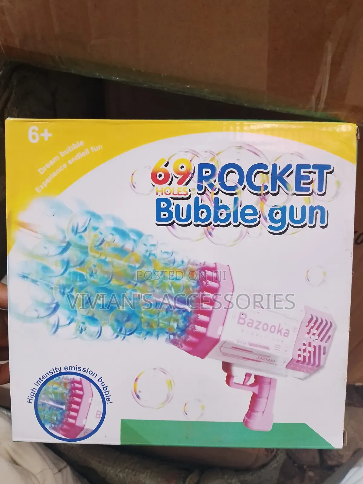 69 Holes Bubble Gun