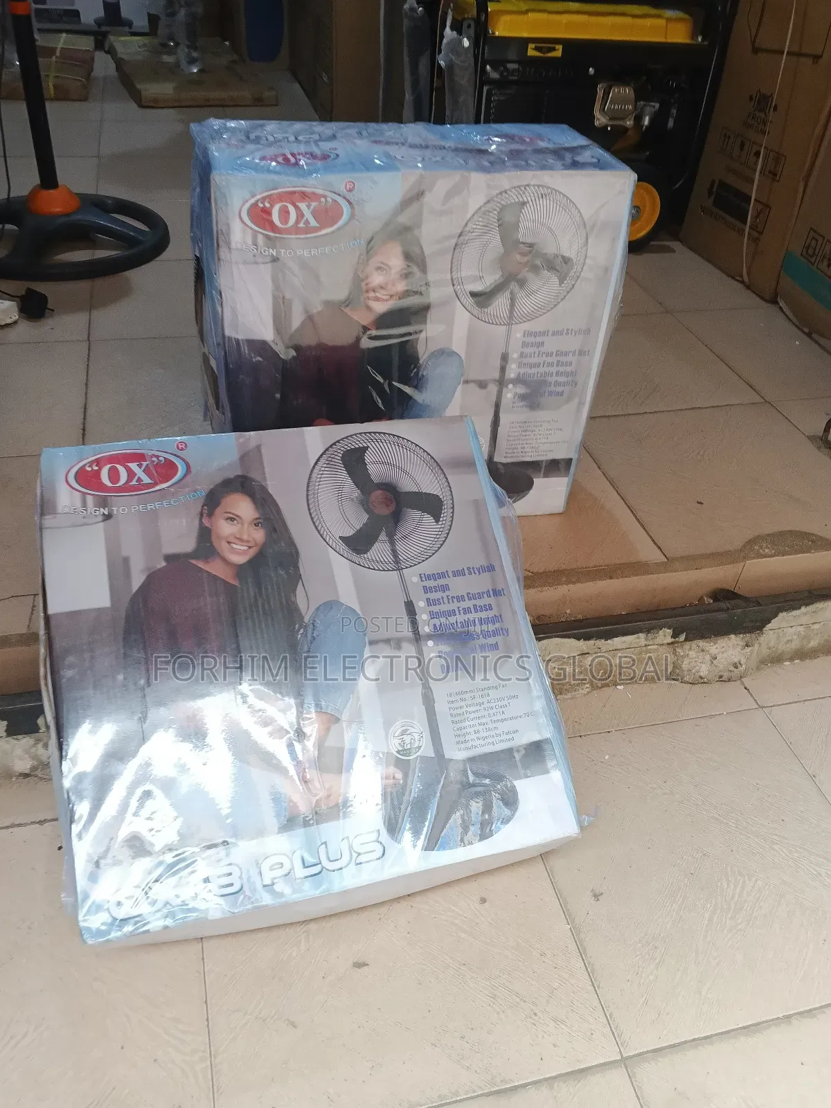 Ox Plus 18inches Standing Fan