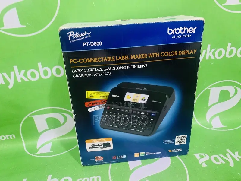 Brother Pt-D600 Pc-Connectable Label Maker