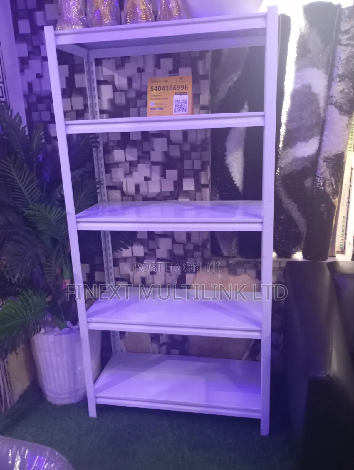 Metal Display Shelves