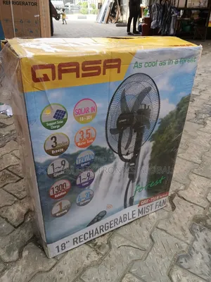 18"Rechargeable Mist Fan