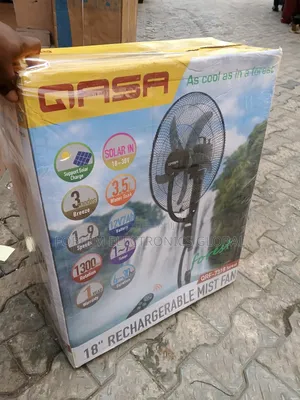 18"Rechargeable Mist Fan