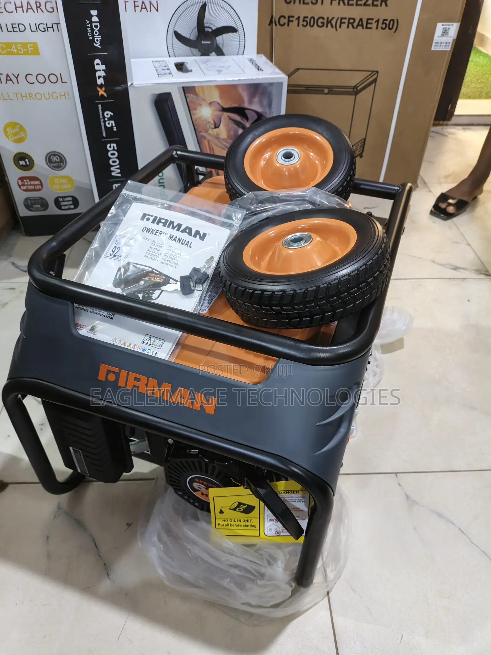 Firman 2.6kva Generator Rd3910ex (Remote Control + Key Start)