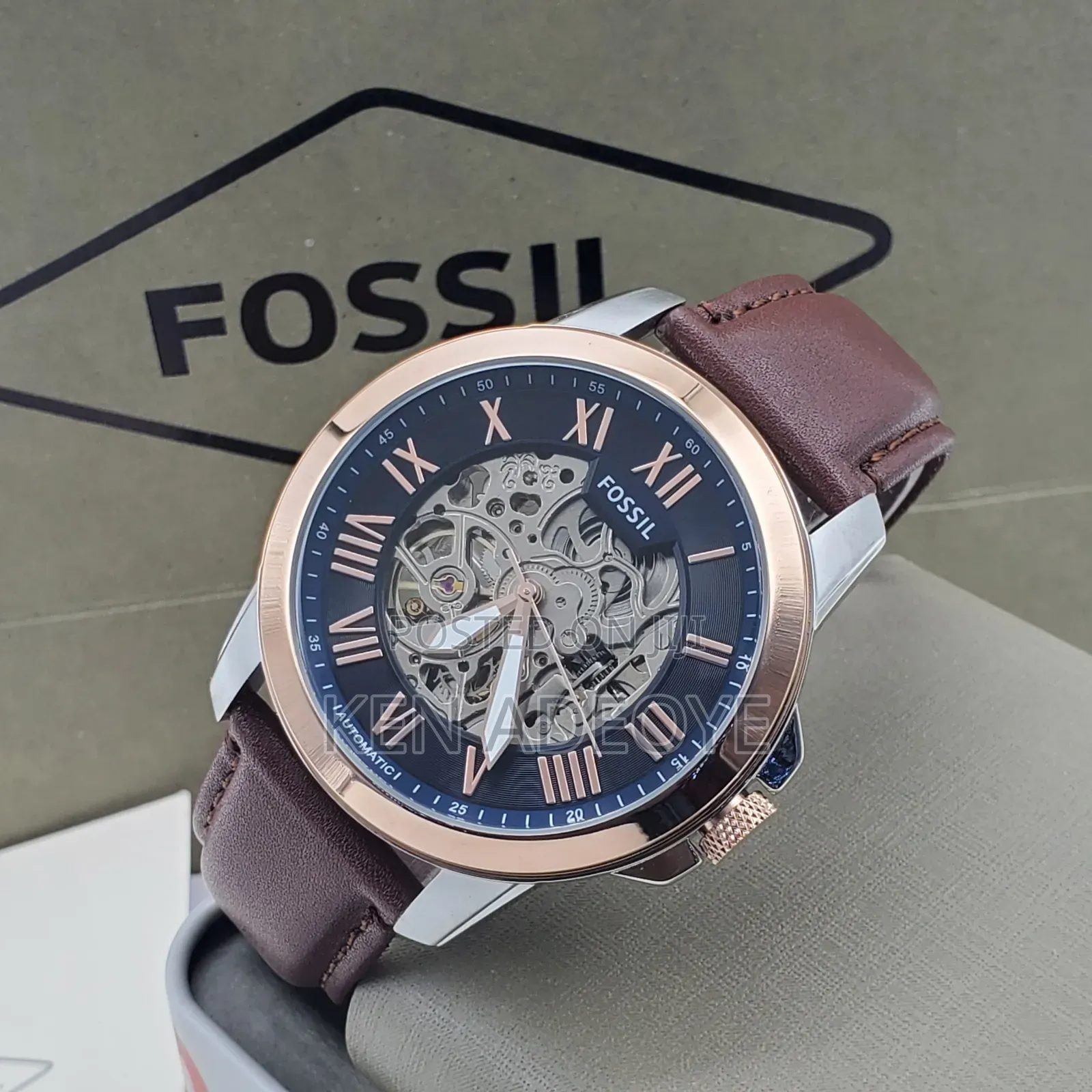 Fossil Leather Watch