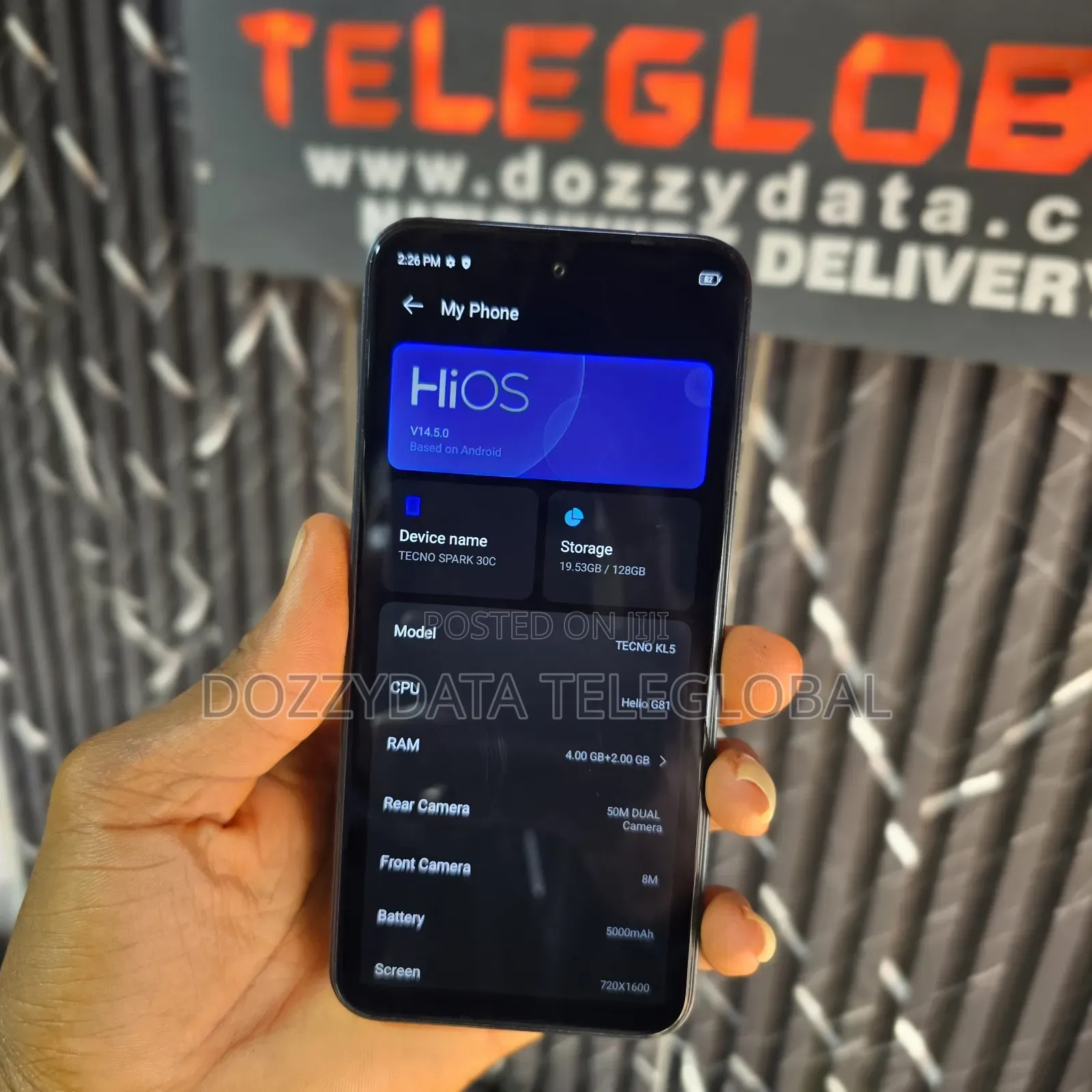 Tecno Spark 30C 128 GB Black
