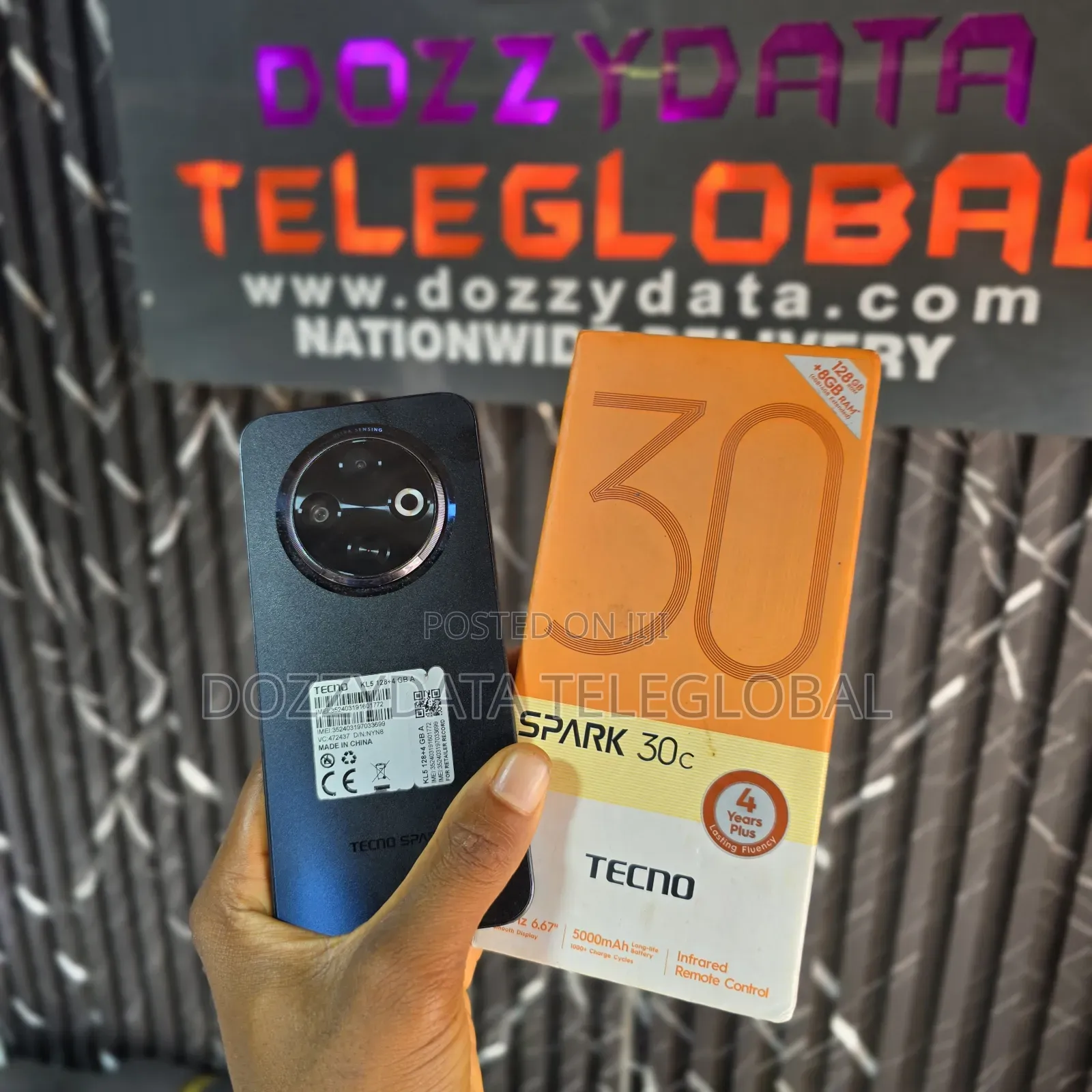 Tecno Spark 30C 128 GB Black