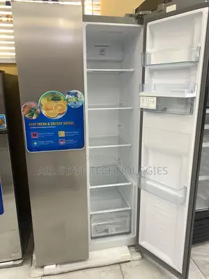 Polystar Modern 436l Side-by-Side Fridge – Fresh Cool Air