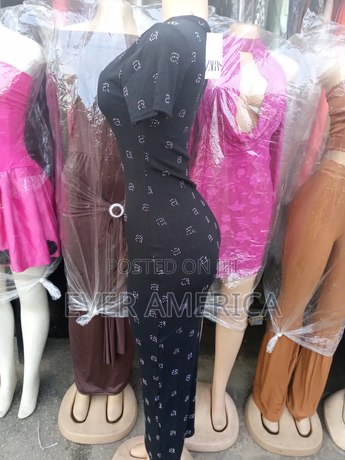 Long Black Gown