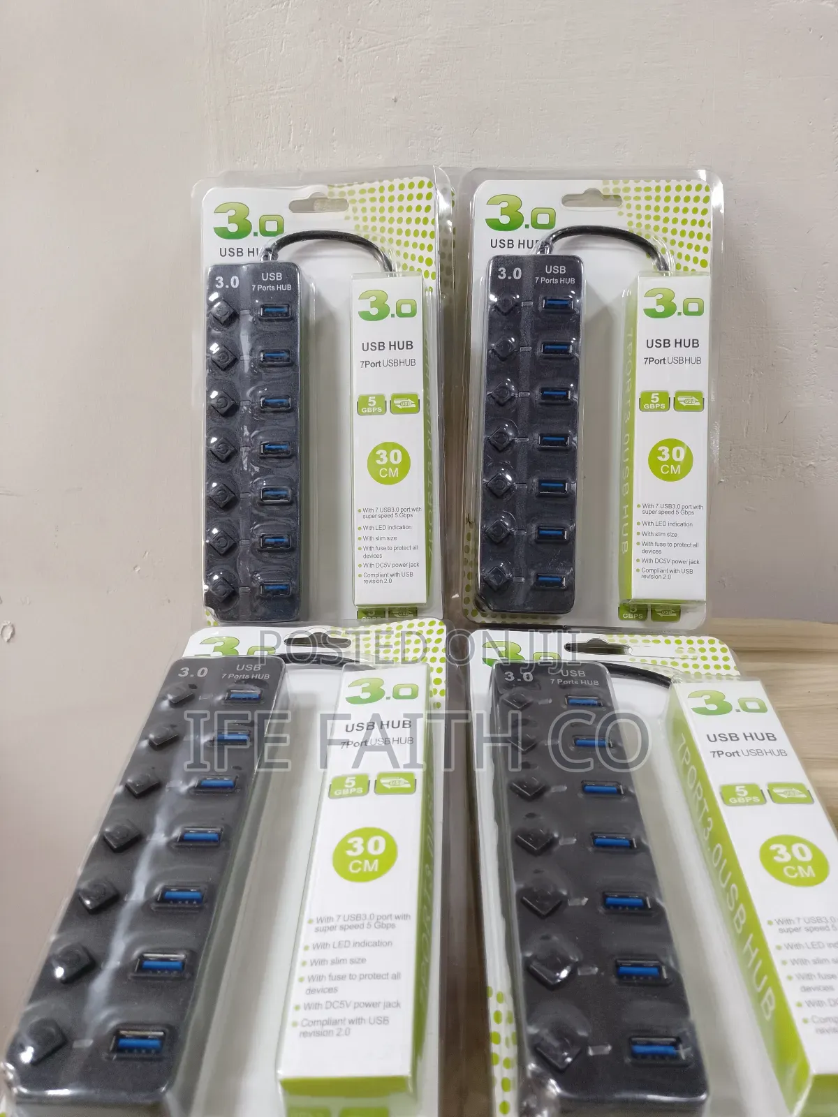 7-Port Usb 3.0 Hub