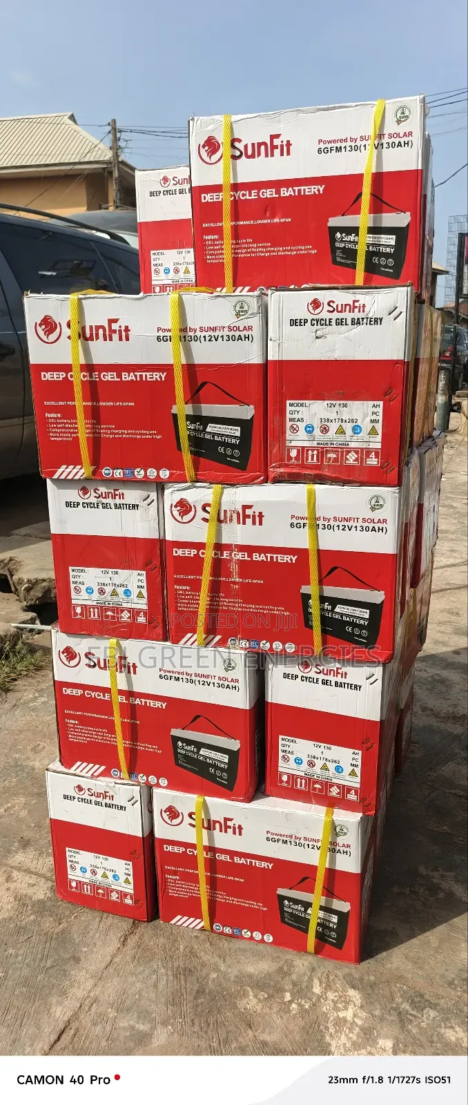 100ah 12v Sunfit Battery