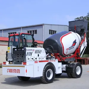 Self Load Mobile Concrete Mixer 6cubic