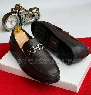 Original Luxury Men's Loafers Shoes Collection Ferragamo Well Banded