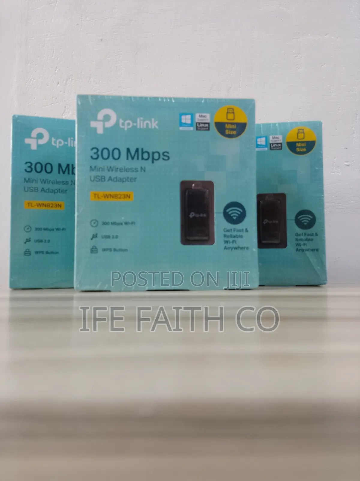 Tp Link Wireless N Usb Adapter 300mbps Tl-Wn823n