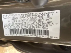 Toyota Tacoma Regular Cab Automatic 2012 Brown
