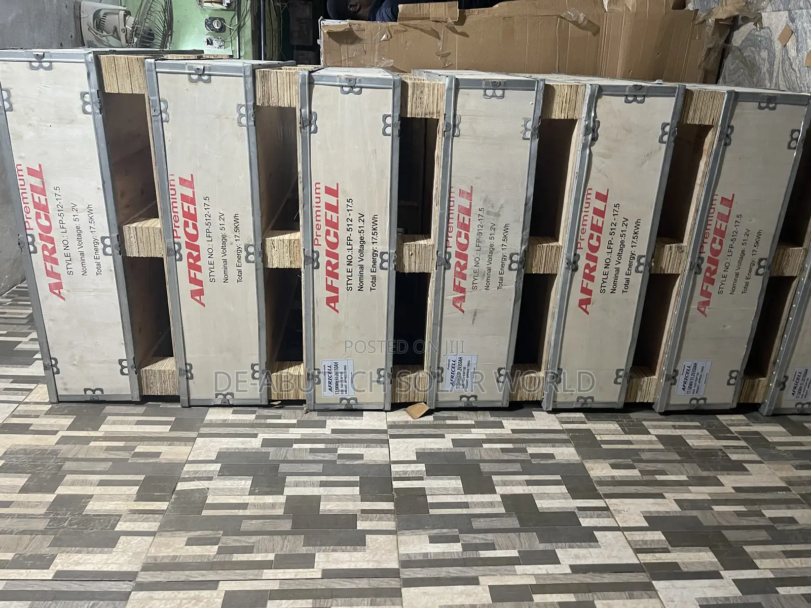 15kwh Africell Lithium Battery