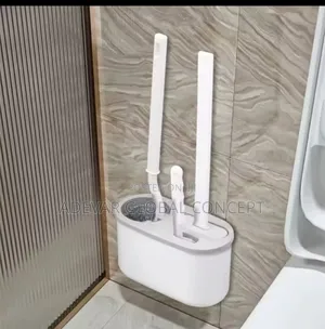 3in1 Silicone Wall Mounted Toilet Brush