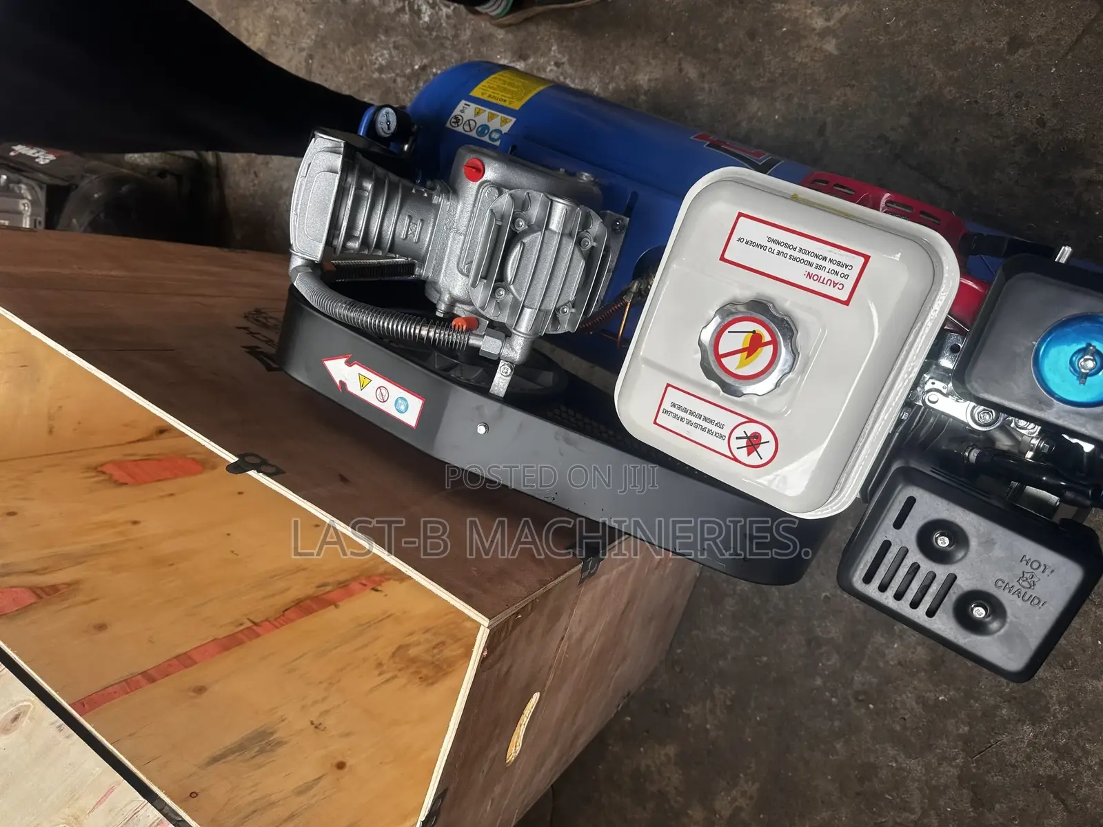 100l, 3hp Air Compressor Fuel Engine.