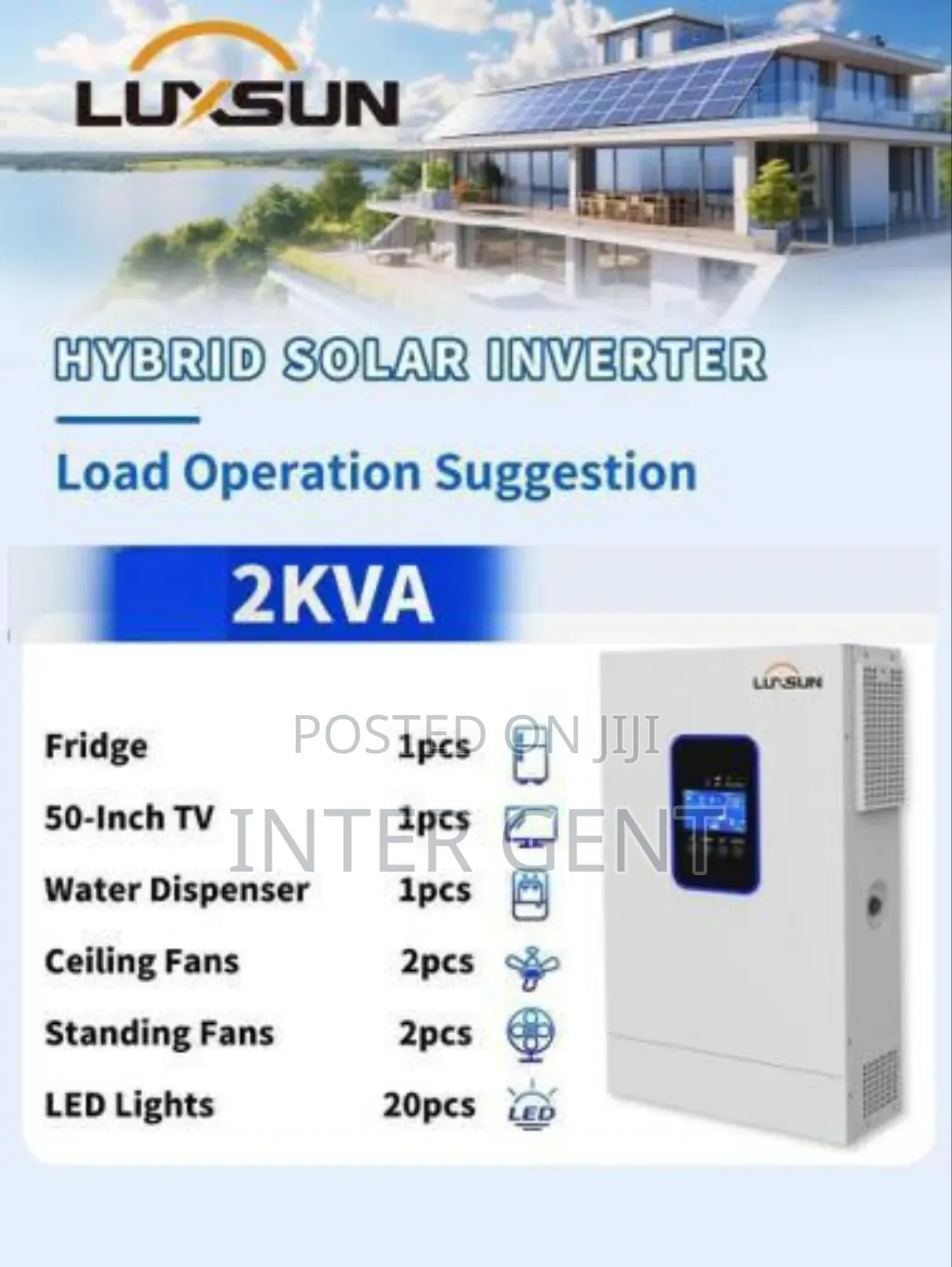 Luxsun 2kva Inverter