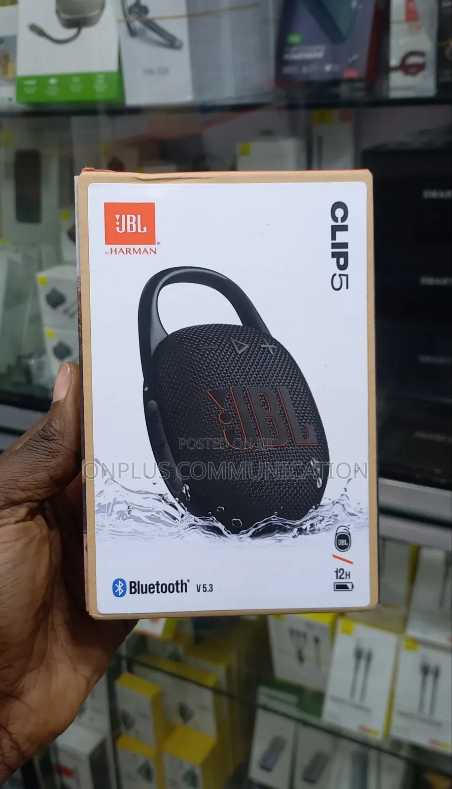 JBL Clip5 Bluetooth Portable Speaker